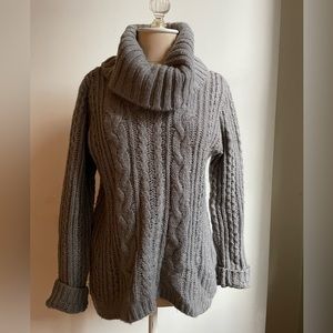 Calvin Klein Cowl Neck Knit Sweater